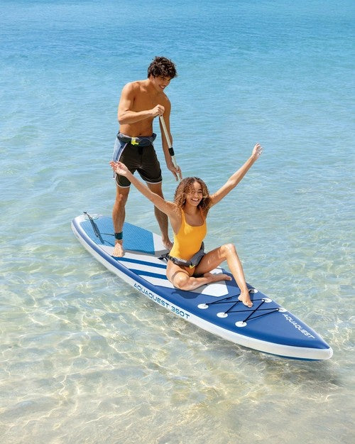 11'6"AquaQuest®350TInflatablePaddleBoardTouringSet