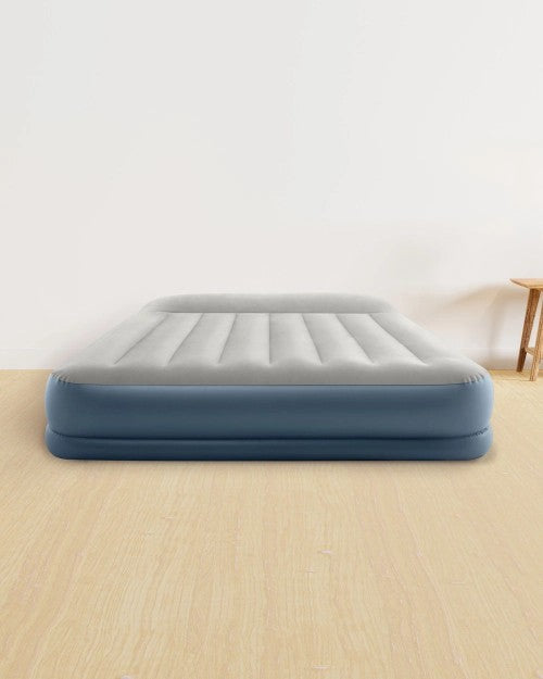 12inQueenDura-Beam®StandardPillowRestAirMattresswithBuilt-InElectricPump
