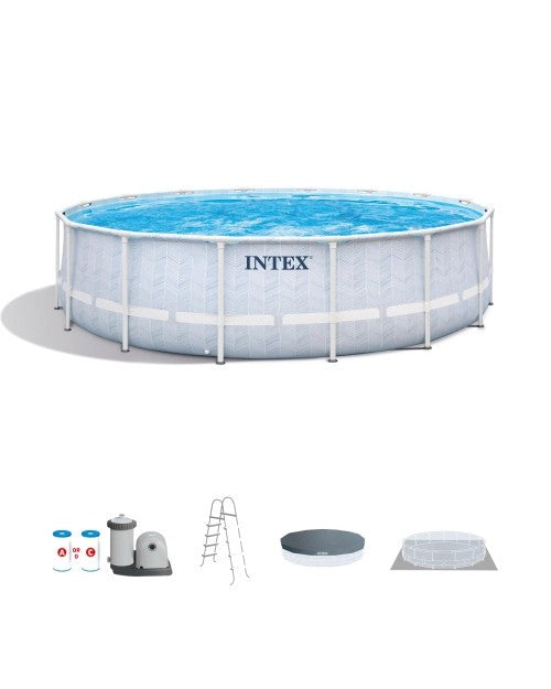 ChevronPrismFrame™16'x48"AboveGroundPoolSet