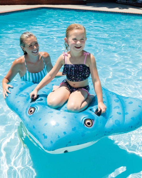 StingrayRideOnInflatablePoolFloat