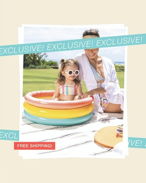 SunsetGlowInflatableBabyPool