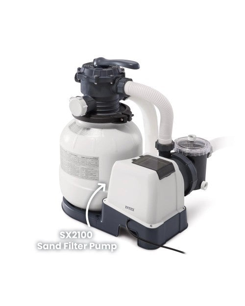SX2100KrystalClearSandFilterPump-2100GPHwithWiFi