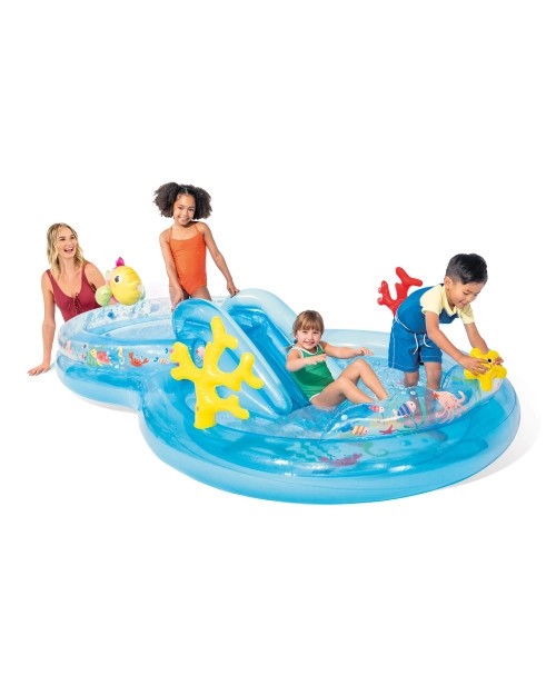 UnderTheSeaInflatablePlayCenterwithSlide