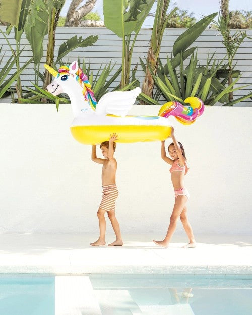 UnicornRide-OnInflatablePoolFloat