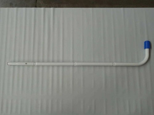 12640B,42"WhiteOne-sectLadderJ-shapedSideLegB(Discontinued)