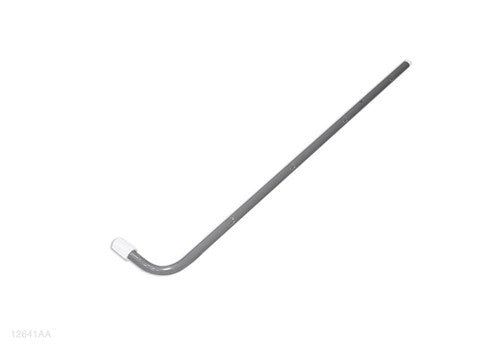 12641AA,J-shapedSideLeg(marked"a")For48"GreyOne-sectionLadder