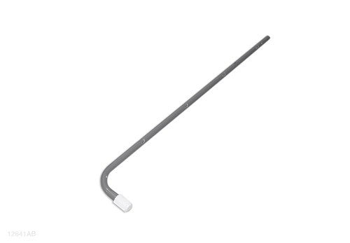12641AB,J-shapedSideLeg(marked"b")For48"GreyOne-sectionLadder