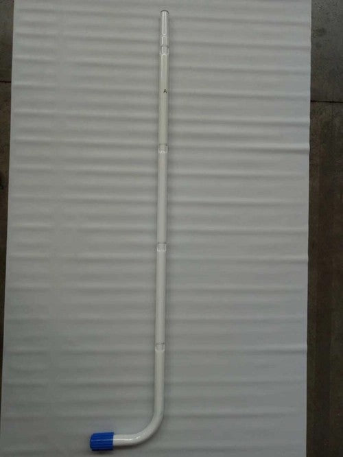 12642B,48"WhiteOne-sectLadderJ-shapedSideLegB(Discontinued)