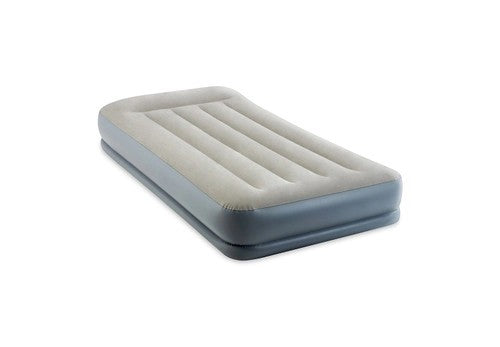 12inTwinDura-Beam®StandardPillowRestAirMattresswithBuilt-InElectricPump
