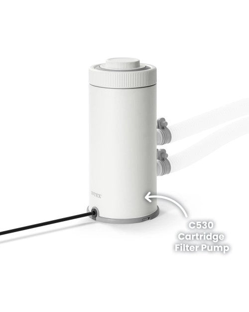 C530KrystalClearCartridgeFilterPump-530GPH