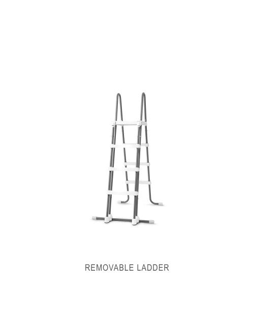 DeluxePoolLadderwithRemovableStepsfor48inDepthPools