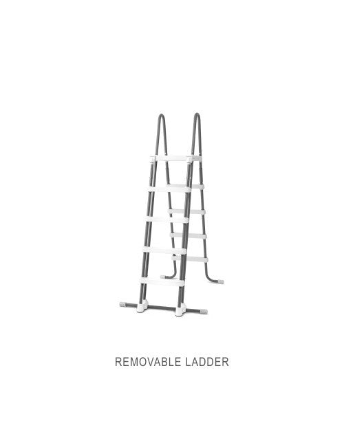 DeluxePoolLadderwithRemovableStepsfor52inDepthPools
