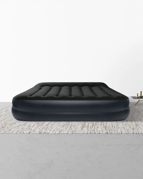 Dura-Beam®PlusPillowRestAirMattress16.5"QueenwithBuilt-InElectricPump