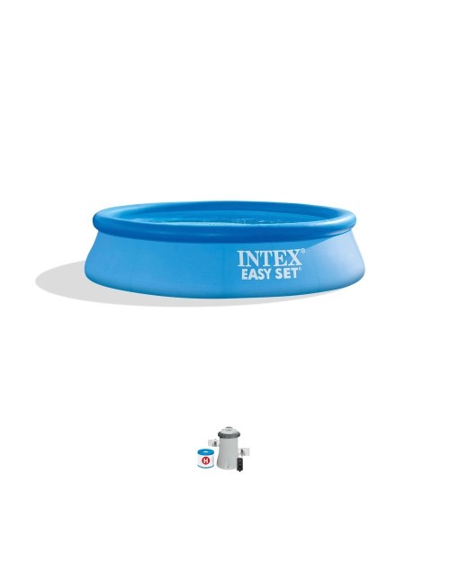 EasySet®8'x24"InflatablePoolwithFilterPump
