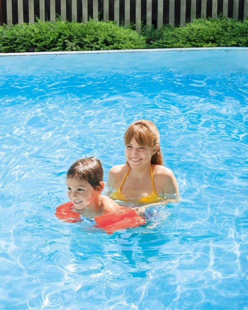 LargeOrangeInflatableArmBandFloaties
