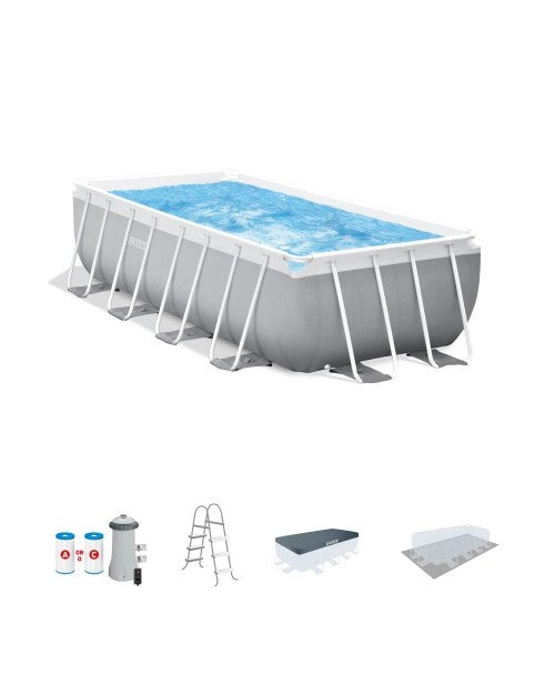 PrismFrame16'x8'x42"RectangularAboveGroundPoolSet