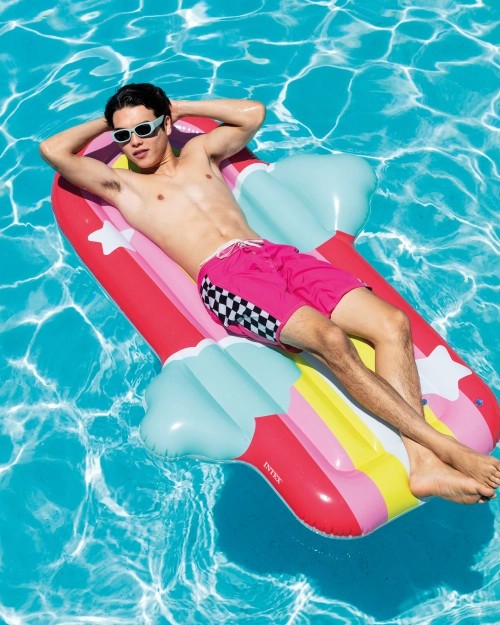 RainbowCloudInflatablePoolFloat