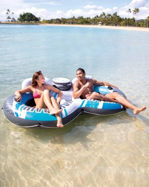 RiverRun®2InflatableFloatingLakeTube-BlueRapids
