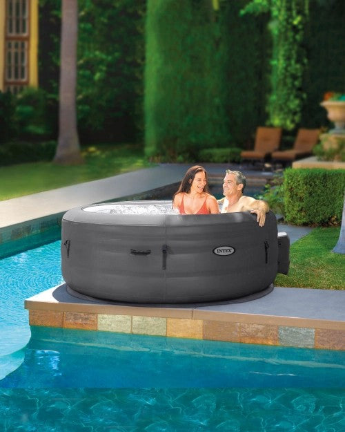 SimpleSpaBubbleMassageInflatableHotTub--4Person
