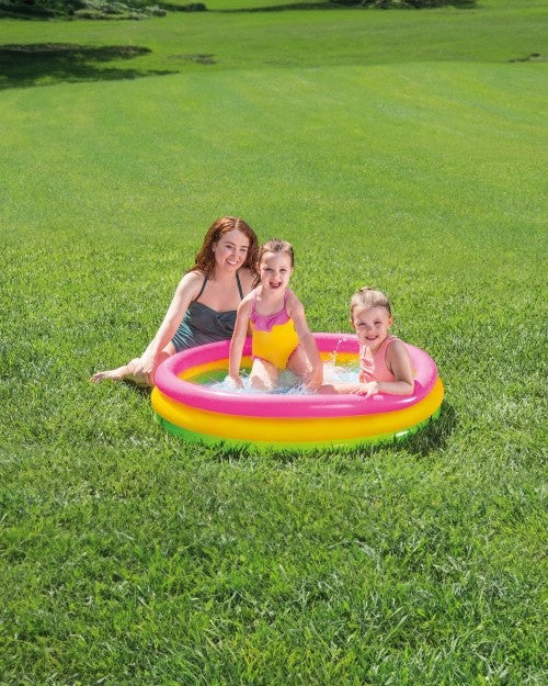 SunsetGlowInflatableKiddiePool-45"x10"