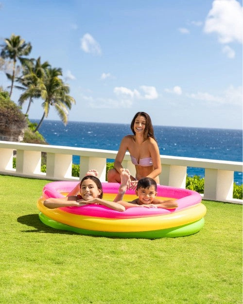 SunsetGlowInflatablePool-58"x13"