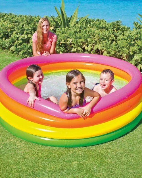 SunsetGlowInflatablePool-66"x18"