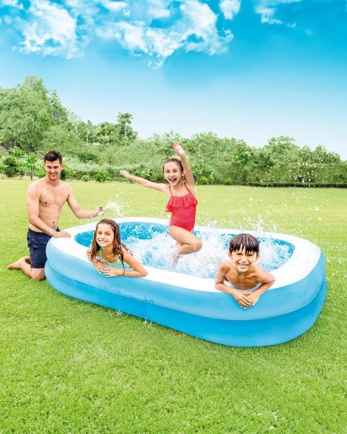 SwimCenter®InflatableFamilyPool-Blue