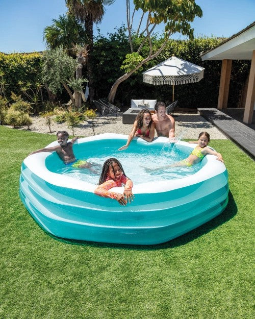 SwimCenterInflatableOctagonalFamilyPool