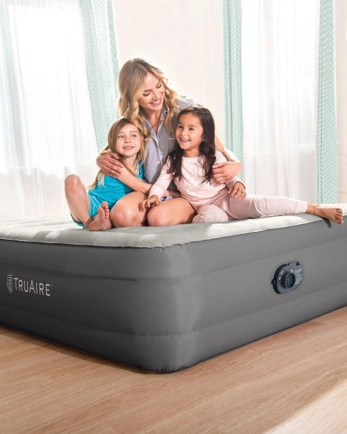 TruAire®AirMattress18"QueenwithBuilt-InElectricPump