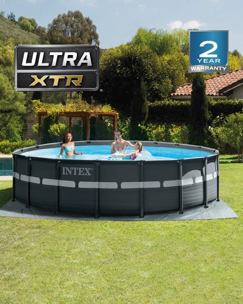 UltraXTR®FrameAboveGroundPoolwithSandFilterPump-18'x52"