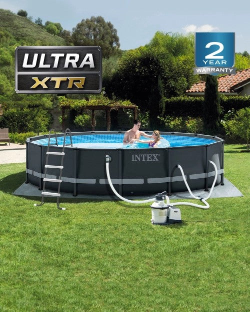 UltraXTR®FrameAboveGroundPoolwithSandFilterPump-16'x48"