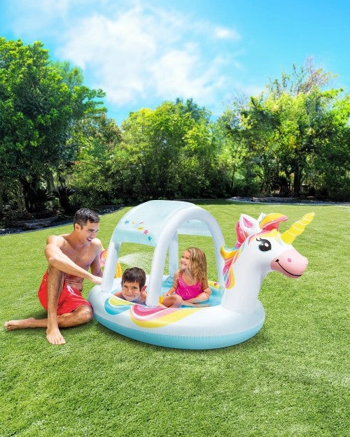 UnicornInflatableSprayKiddiePool